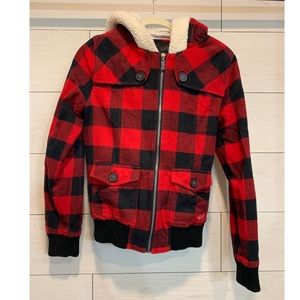Fox buffalo plaid jacket